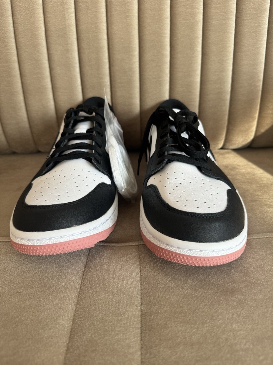Nike Air Jordan 1 Low Golf Rust Pink White Black DD9315-106