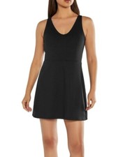 Gap Fit Ladies Active Tank Dress Size X-Small Black NEW