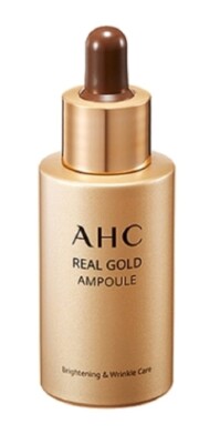 AHC Real Gold Ampoule 30ml Premium Anti Wrinkle Brightening Korean Skincare