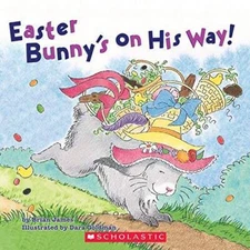 Easter Bunny's on His Way! - Paperback By Brian James - GOOD