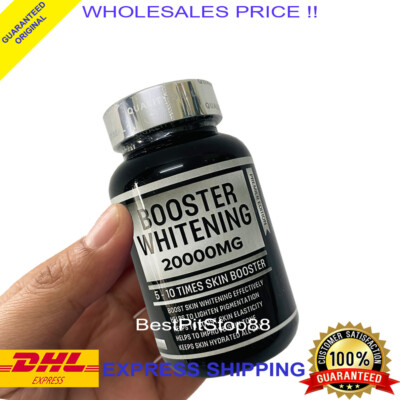 Booster Whitening 20000mg 10X Skin White Booster Original DHL Express Fast Ship