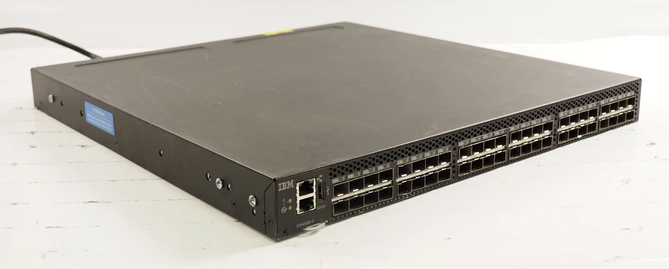 IBM SAN48B-5 2498-F48 480SFP Port System Storage Fibre Channel Password Protect - Image 4 of 4