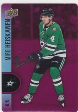 22/23 UD TIM HORTONS..MIRO HEISKANEN..RED DIE CUT..# DC-27..STARS..COMBINED SHIP