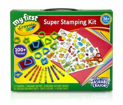 Crayola My First Super Stamping Kit Activity 100+ Teile