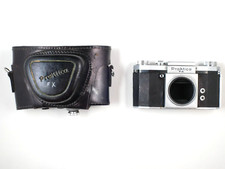 Praktica FX SLR Camera With Case. For Parts/Repair. US Seller.