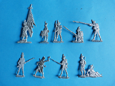 Figurines étain - Zinnfiguren - 25 Soldats Autrichiens Premier Empire - 30mm - Allemagne