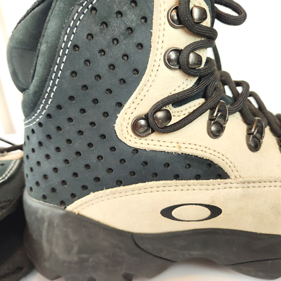Vintage OAKLEY Nail High Tactical Boots Mens Sz 6.5 Unisex Skull