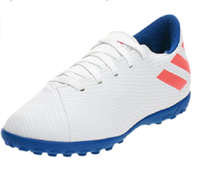 ADIDAS F99929 NEMEZIZ MESSI 19.4 TF KID'S (M) White/Red/Blue Synthetic  Soccer Sh | eBay