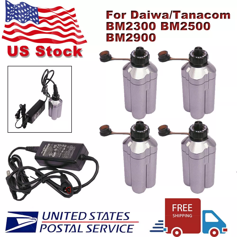 Electric Fishing Reel Battery For Daiwa Tanacom 750 500 1000 BM2300 2900  Charger