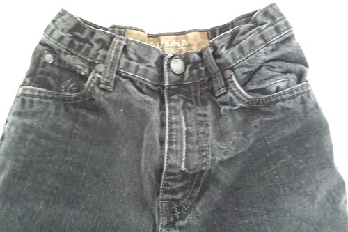 Boys Black Bootcut Arizona Jeans Size 7X Regular - Picture 3 of 12
