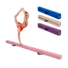 210cm Schwebebalken Gymnastikbalken Balance Training klappbar mit Tragegriffen