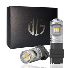 3157 3057 T25 LED Reverse Backup Light Bulbs 6000K White 3600LM Super Bright