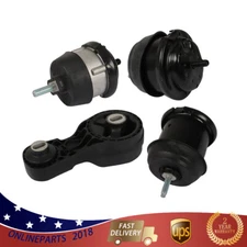 For 2009-2017 Buick Enclave Chevy Traverse 3.6L Auto Trans 4Pcs Motor Mount Kit