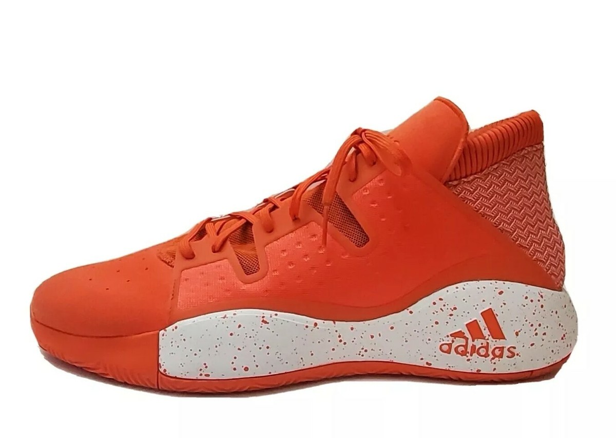 RARE Adidas Pro Vision Brooklyn Farm EE3948 Orange Basketball