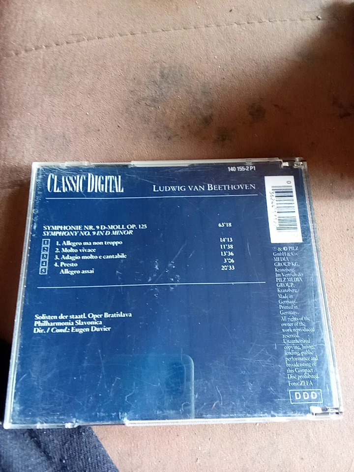 Classic Digital - Ludwig van Beethoven - Symphonie Nr. 9 - CD  - Bild 2 von 2