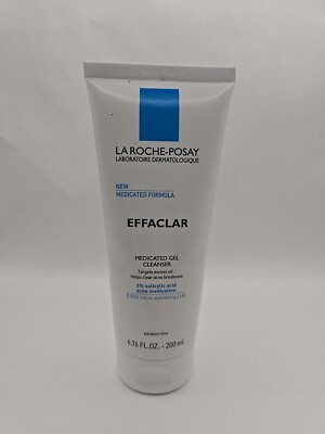 La Roche-Posay Acne Medication Medicated Formula, Effaclar,GEL Cleanser - 200ml