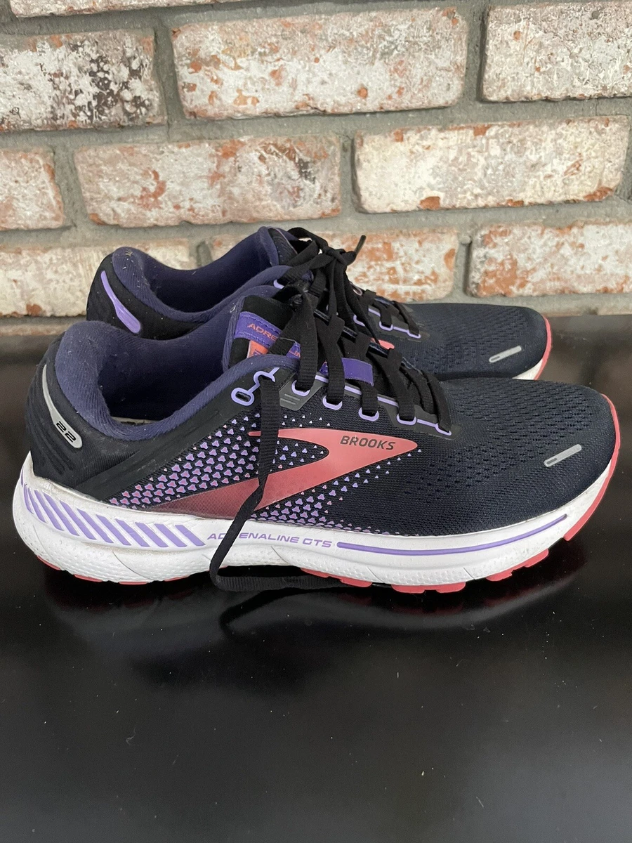 Brooks black and clearance purple
