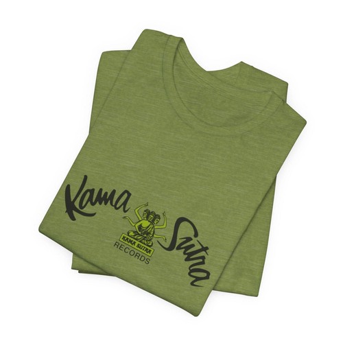 Vintage Kama Sutra Records Label Logo Unisex Jersey Short Sleeve T-Shirt - Picture 15 of 80