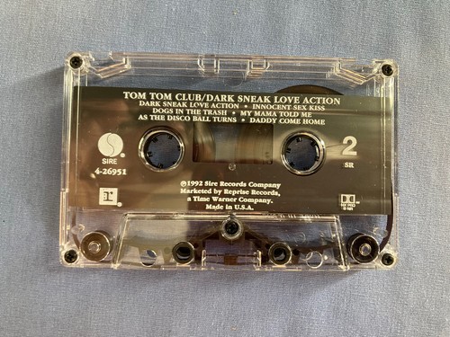 Tom Tom Club Dark Sneak Love Action 1992 cassette cutout tested - Picture 5 of 7