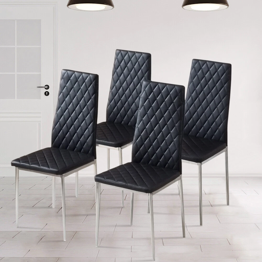 Chrome 2024 kitchen chairs