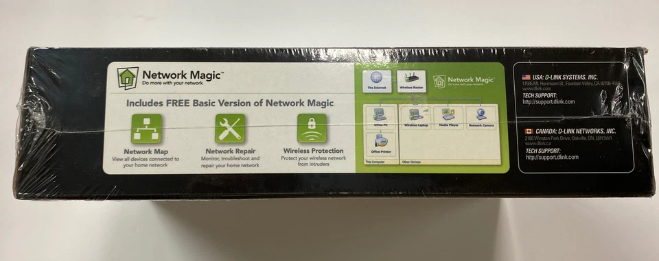 D-Link DGS-2208 Desktop Switch 10/100/1000 8Port - Image 3 of 4