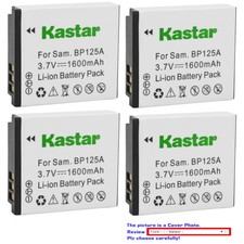 Kastar Replacement Battery Pack for Samsung IA-BP125A  Samsung HMX-F920 Camera