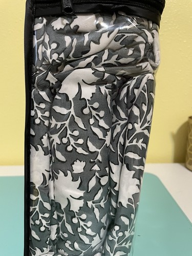Ellen Degeneres 6-teiliges Bettwäsche-Set grau "Block Floral" King ~ NEU - Bild 3 von 6