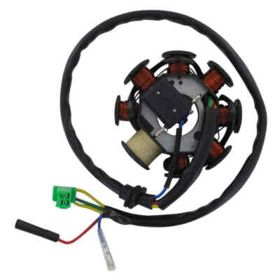 Stator Ankerplatte Lima DC8 4T 125ccm Motorroller Jonway Rex Kreidler Baotian
