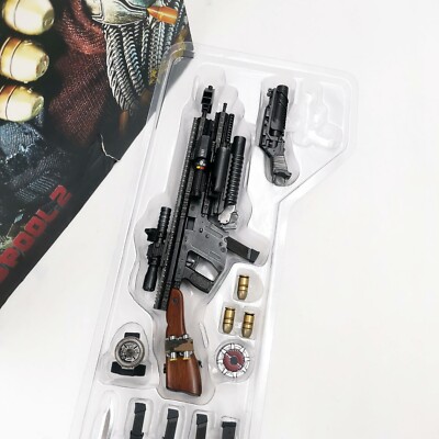 1/6 Figure's Gun Pistol Weapon Accessories Hot Toys Deadpool 2