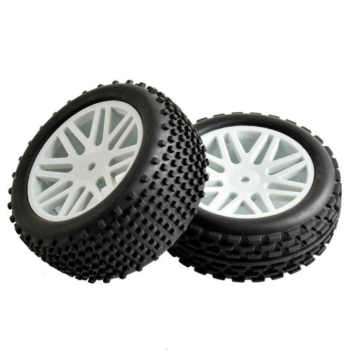 RC Off-Road Spoke Wheel Rim + Tires 4pcs For Redcat 1/10 Tornado EPX Buggy 94107 - Picture 26 of 31