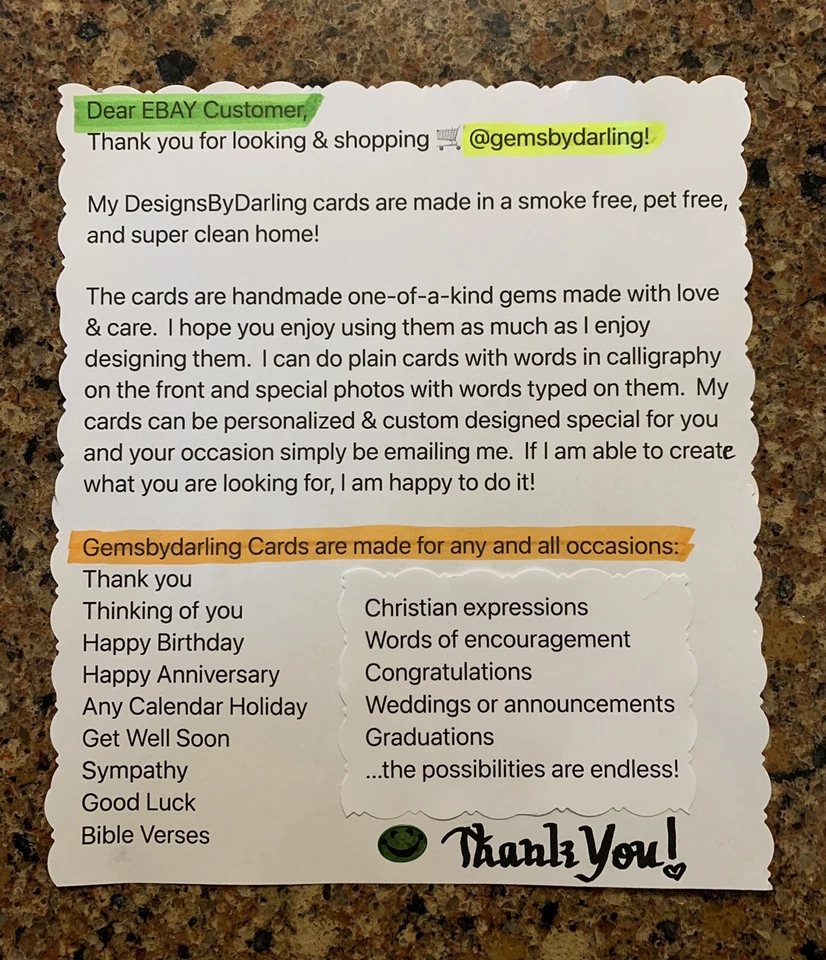 Sympathy - Condolences Greeting cards - Set Of 5 - White Envelopes - Image 2 of 4