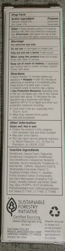 MDSolarSciences MD Mineral Creme SPF 50 1.7 oz. Exp.04/25 - Image 4 of 4