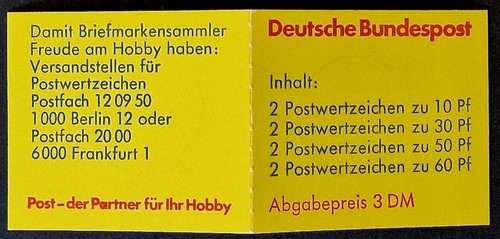 Germany Berlin - USED - 8 Stamps Booklet - Fifa Soccer Football Issue - Picture 3 of 3