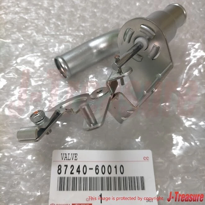 Válvula de control de agua calentador genuino Toyota Land Cruiser FJ40 FJ45 87240-60010 FABRICANTE DE EQUIPOS ORIGINALES Foto 4 de 4