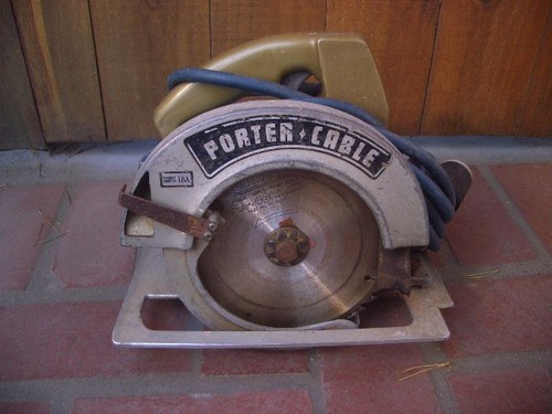 Vintage Porter Cable Circular Saw with 