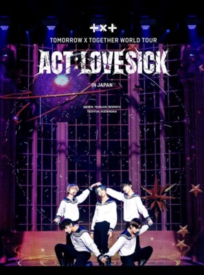 New TOMORROW X TOGETHER ACT LOVE SICK IN JAPAN First Limited Edition 2 Blu-ray