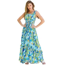 Masseys Tiered Maxi Dress