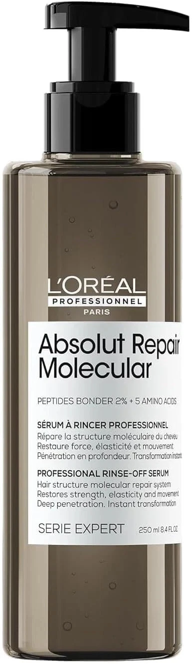 L'Oreal Absolut Repair Molecular Professional Rinse-Off Hair Serum 250ml