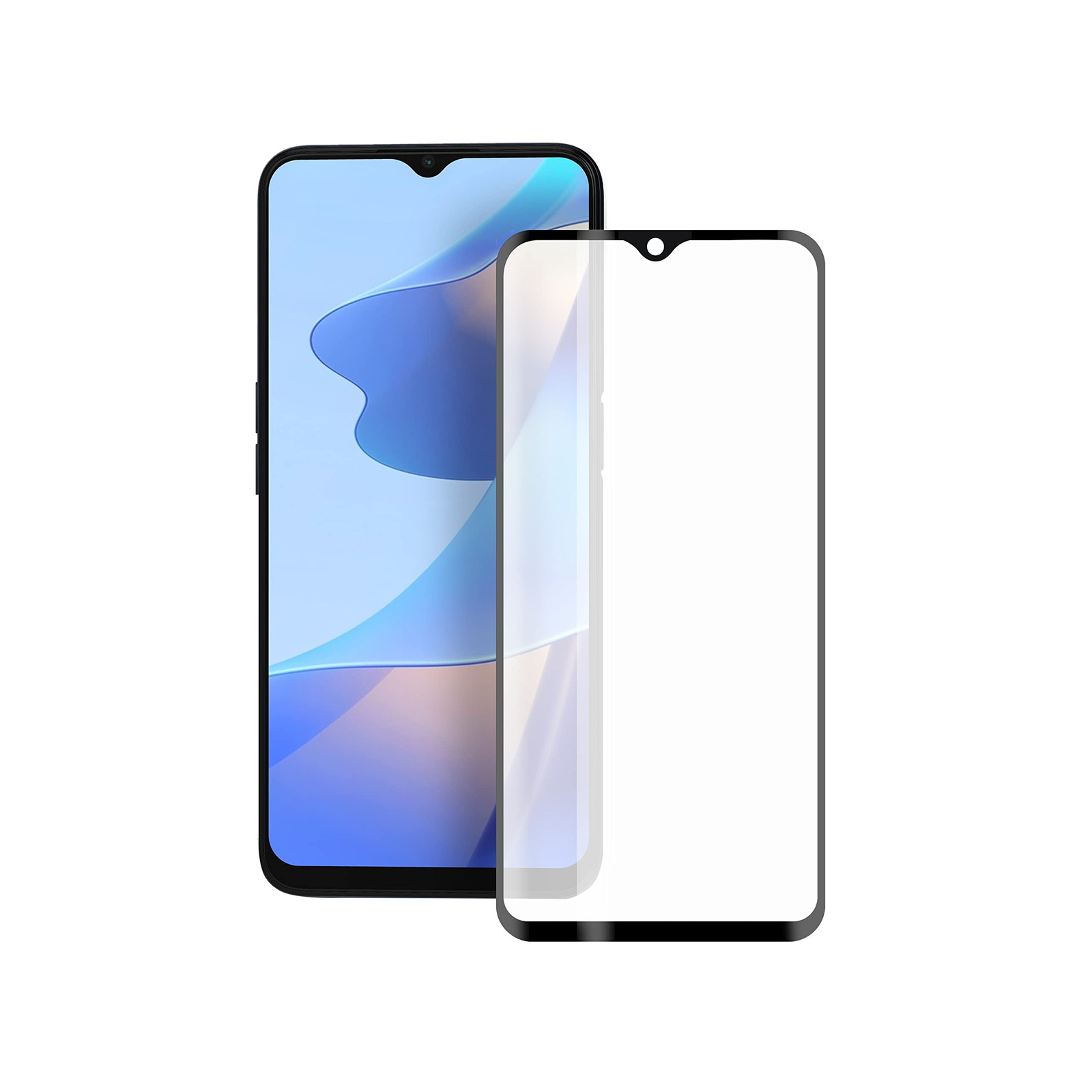 Защитная пленка для экрана Oppo A16 и A16S Ksix, закаленное стекло, Толщина 0,33 мм, 