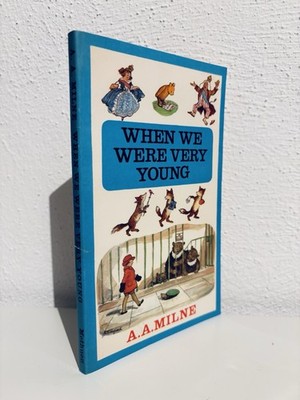 A.A. Milne  When We Were very Young  Softcover In englisch - 1971 Kvr