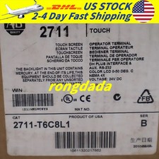New Sealed Allen Bradley 2711-T6C8L1 SER B 5.5" Operator Interface Panelview 600