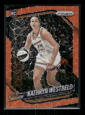 Kathryn Westbeld - 2025 Prizm WNBA - Orange Velocity - Rookie