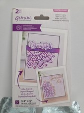 Gemini Crafter's Companion Create-A-Card Abstract Floral Die Cut