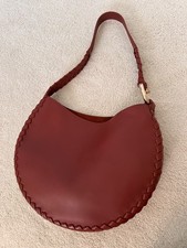 Authentic Chloé Large Mate Hobo Bag Sepia Br...