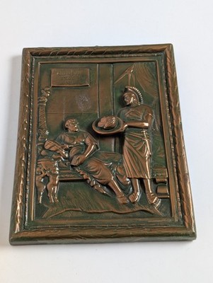 Vintage Soviet Armenian Theater Ceramic Relief Plaque Artavasdes Crassus Yerevan