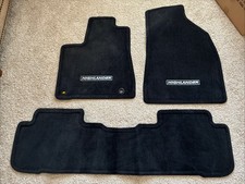 14-19 Toyota Highlander Black Floor Mats Oem Set 14-19 Toyota Highlander Black Floor Mats Oem Set