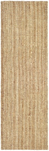 Natural Fiber Collection Runner Rug - 2'6" x 10', Natural, Handmade Chunky Te... - Picture 2 of 6
