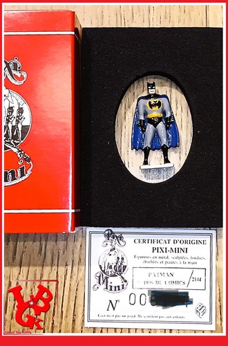 BATMAN Dc Comics Mini PIXI 5 1996 figure metal plomb # Neuf # - Photo 2/11