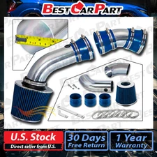 BCP BLUE 96-99 GMC C1500 K1500 Suburban 5.0/5.7 V8 Cold Air Intake + Filter