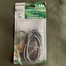 Belkin Pro Series Cat 5e Snagless Patch Cable. 7  2m. RJ45 Male/Male